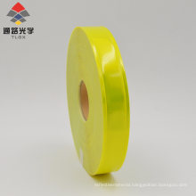 Fluorescent Green Flashing Reflective PVC Tape Sewing for Garment
